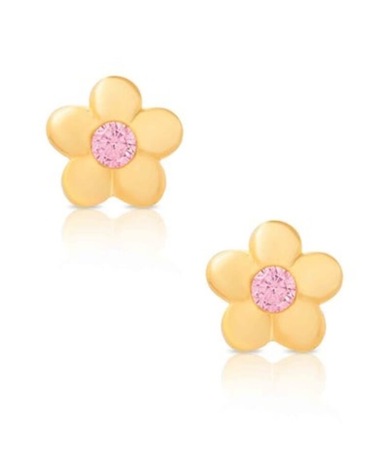 Lily Nily Flower Gold SS Earrings