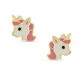 Lily Nily Pink Unicorn Earrings
