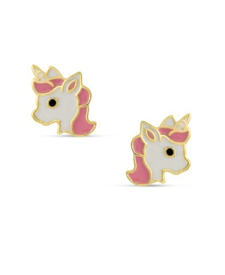 Lily Nily Pink Unicorn Earrings