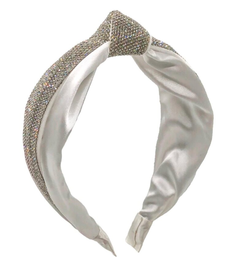 Bari Lynn Crystal Knot Headband
