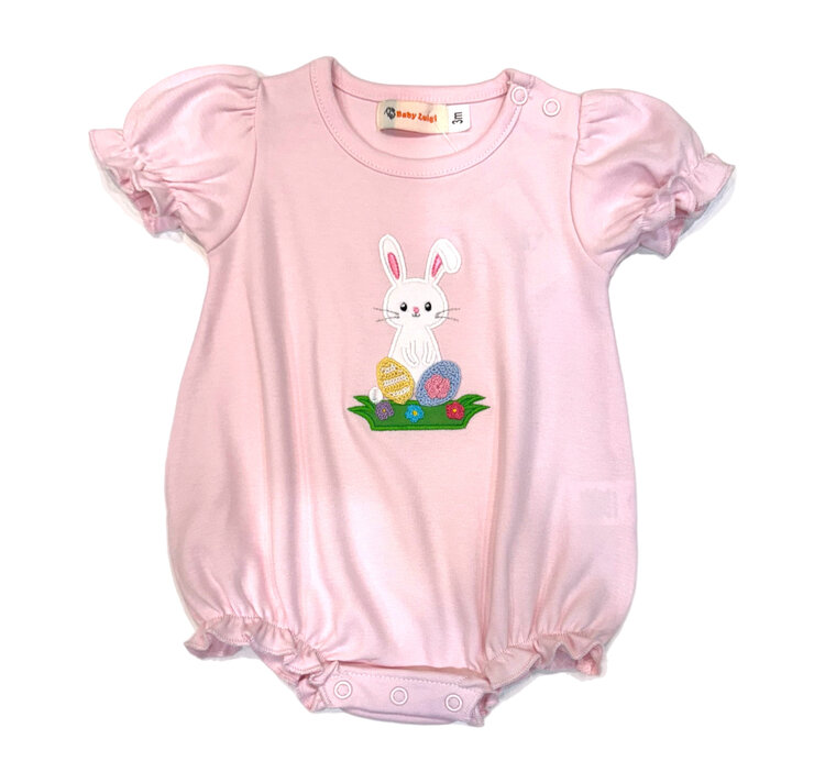 Luigi Kids Bunny w/Eggs Pink Bubble