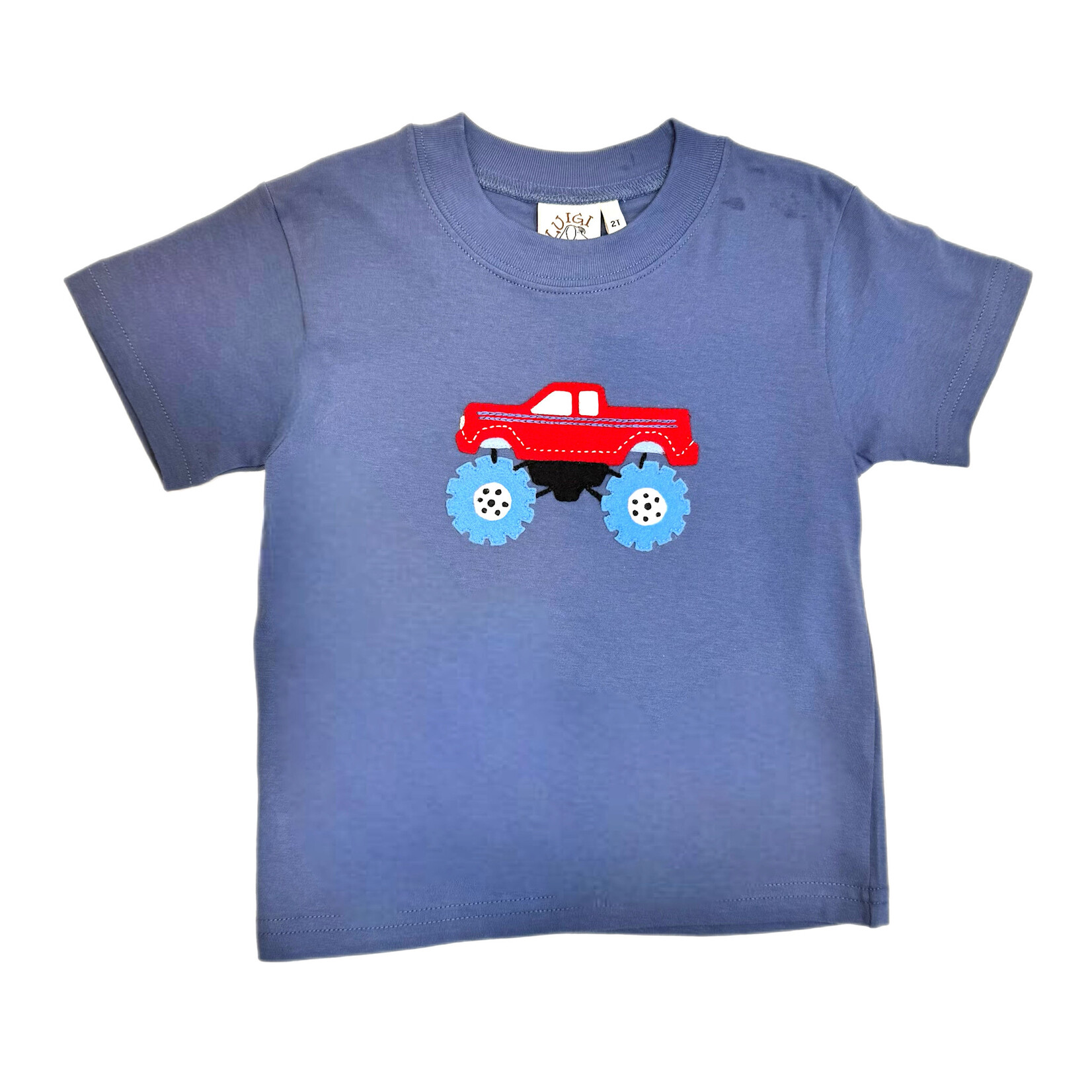 Luigi Kids Monster Truck Shirt