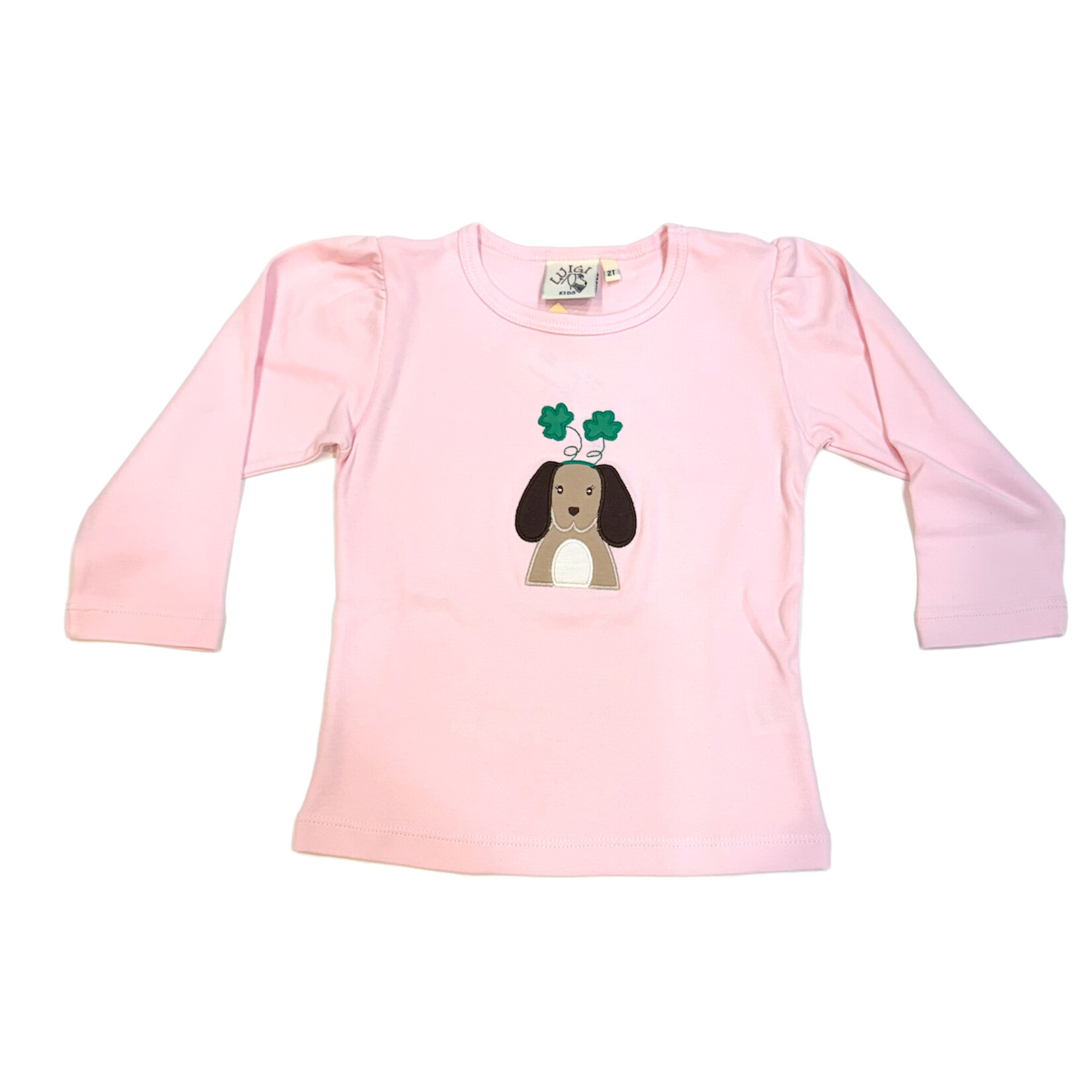 Luigi Kids Pink Shamrock Headband Dop Top
