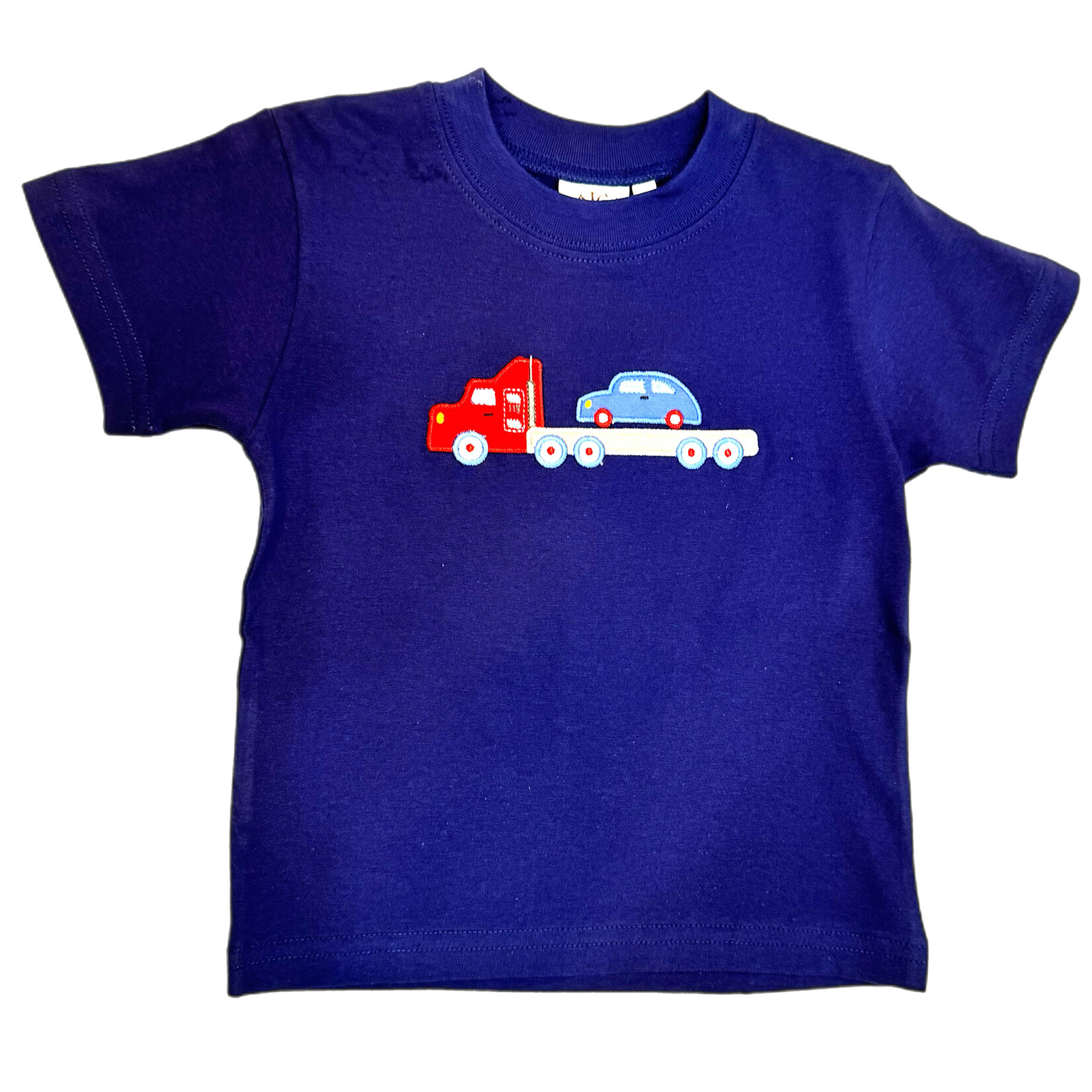 Luigi Kids Royal Blue Flatbed w/Car SS Shirt