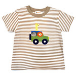Luigi Kids Striped Safari Jeep SS Shirt