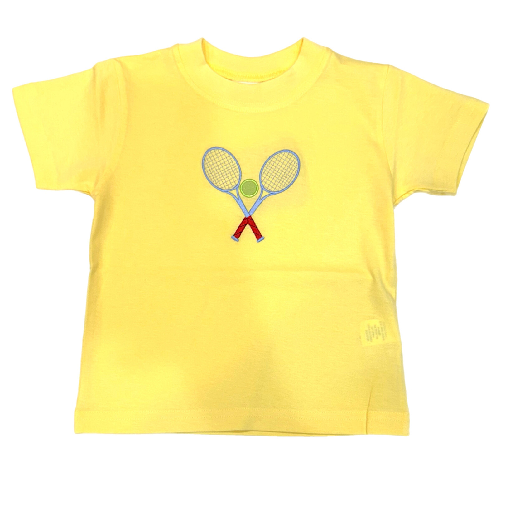 Luigi Kids Yellow Tennis Rackets SS Shirt