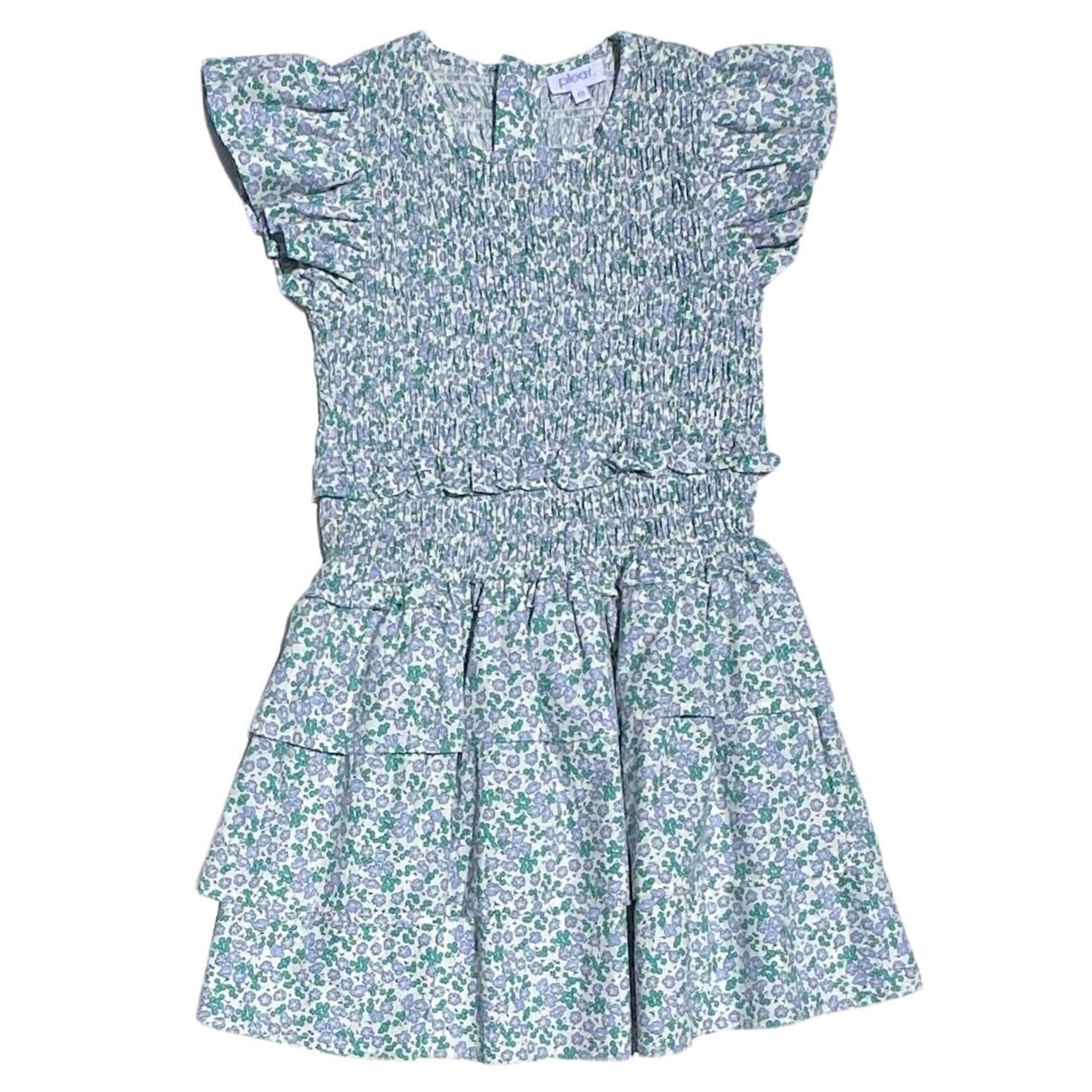 Pleat Claire Dress