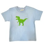 Luigi Kids Blue T-Rex SS Shirt