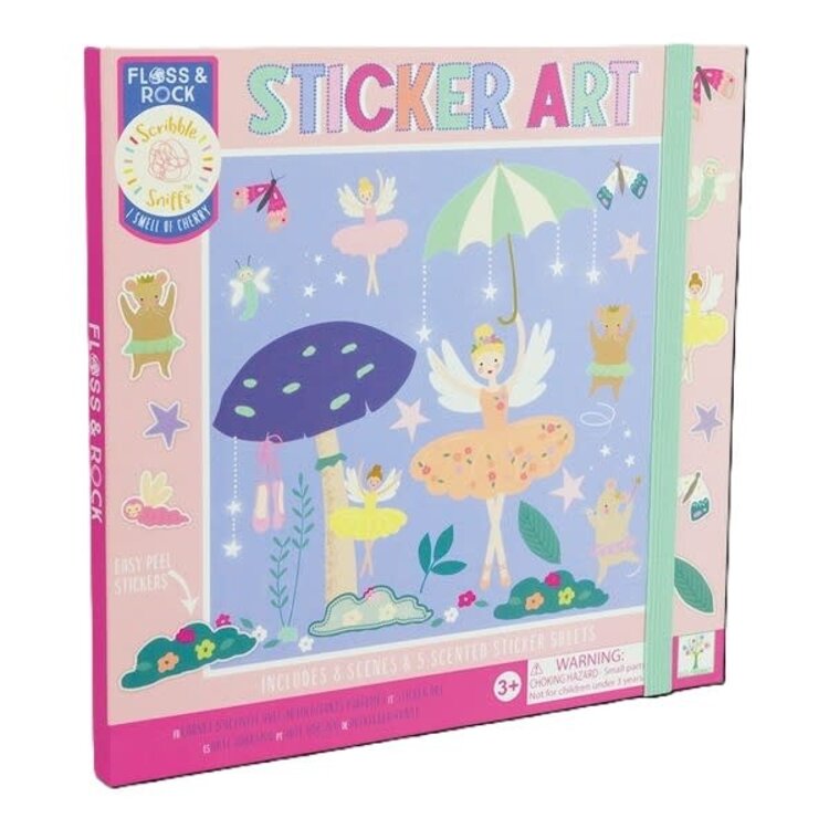 Floss & Rock Sticker Art