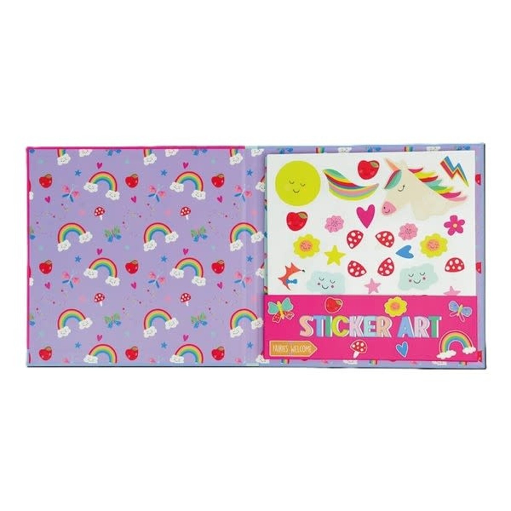Floss & Rock Sticker Art