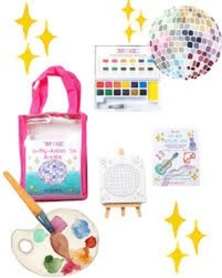 Tiny Easel Mini In-My Artist-Era Art Kit