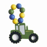 Mud Pie Green Tractor Teether