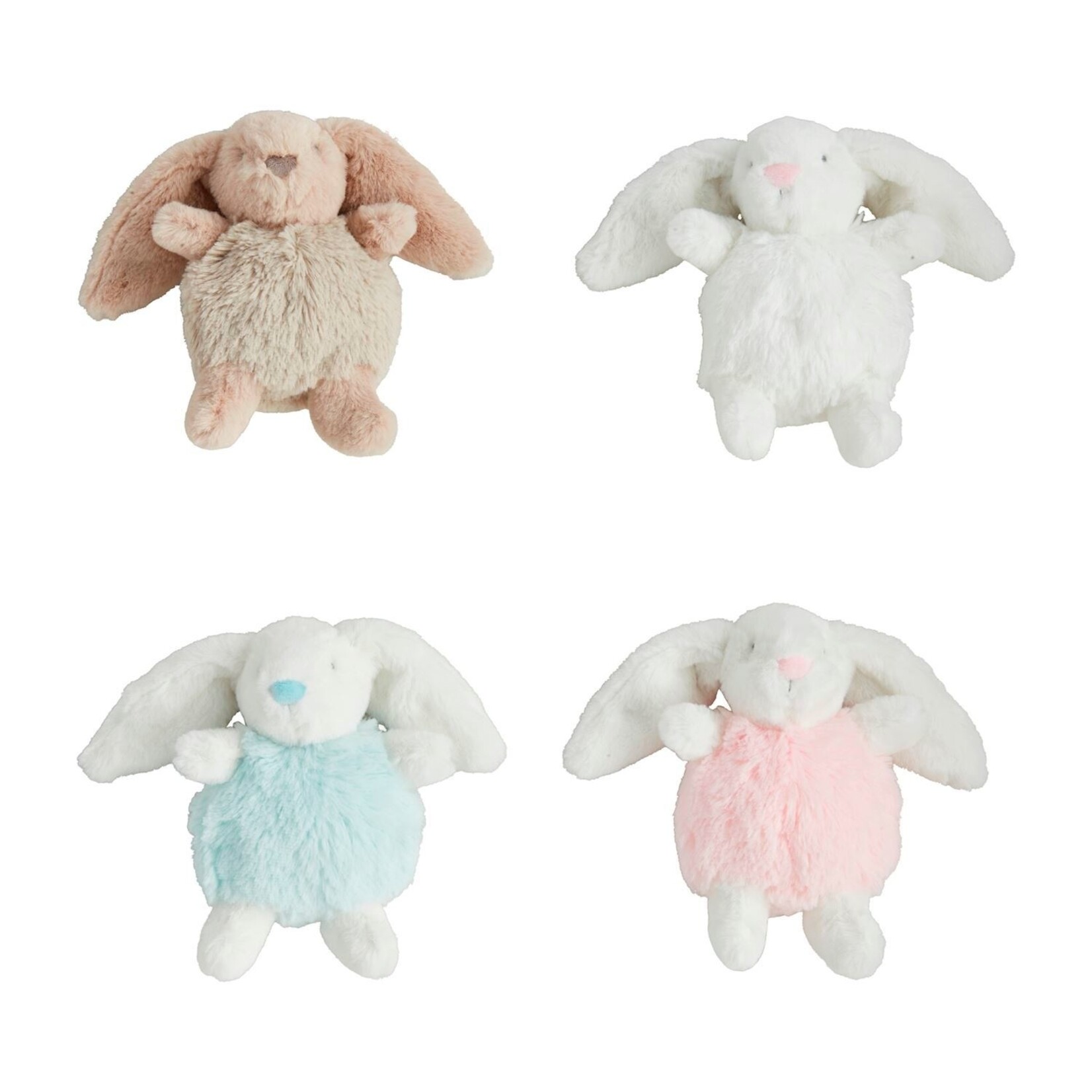 Mud Pie Bunny Pom Pom Rattles