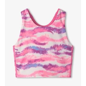 candy ombre tank with built in bra