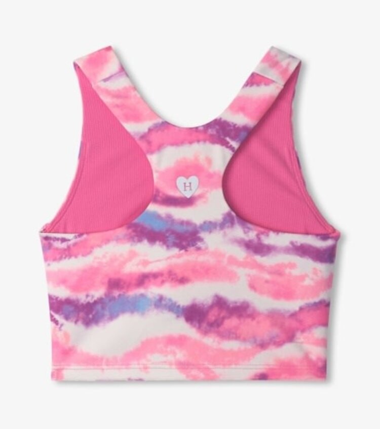 candy ombre tank with built in bra