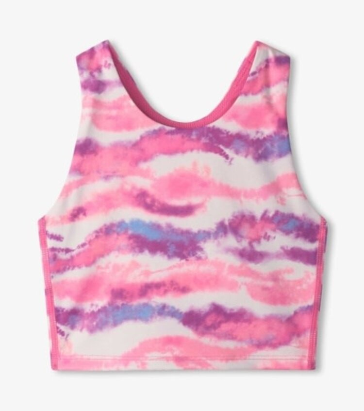 candy ombre tank with built in bra