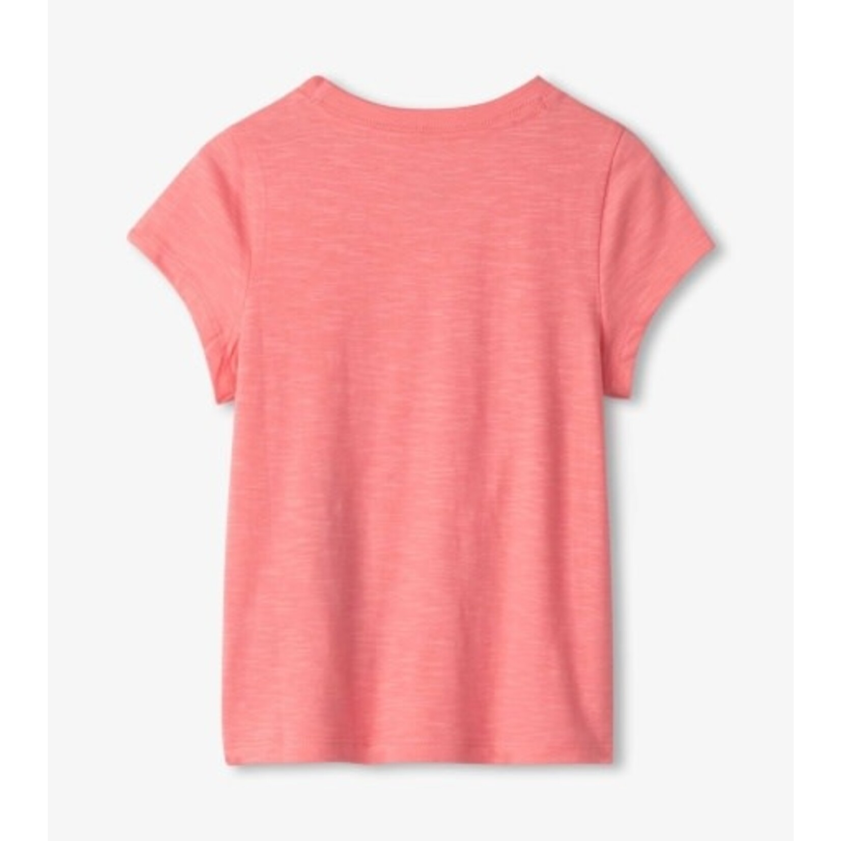 pink daisy graphic tee