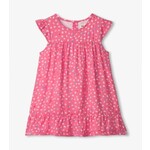 Hatley pink lots of dots dress