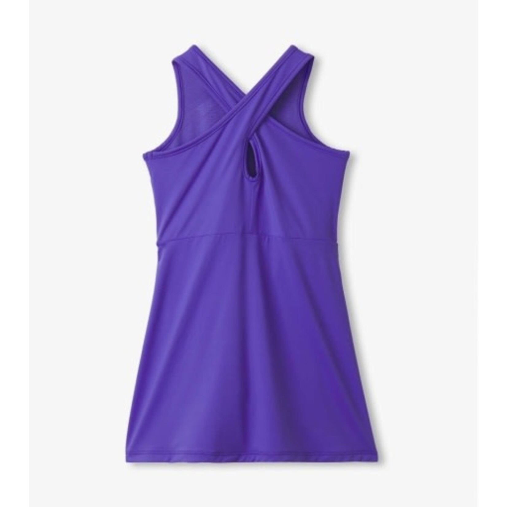 purple opulence active a-line dress