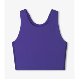 purple opulence tank with built in bra