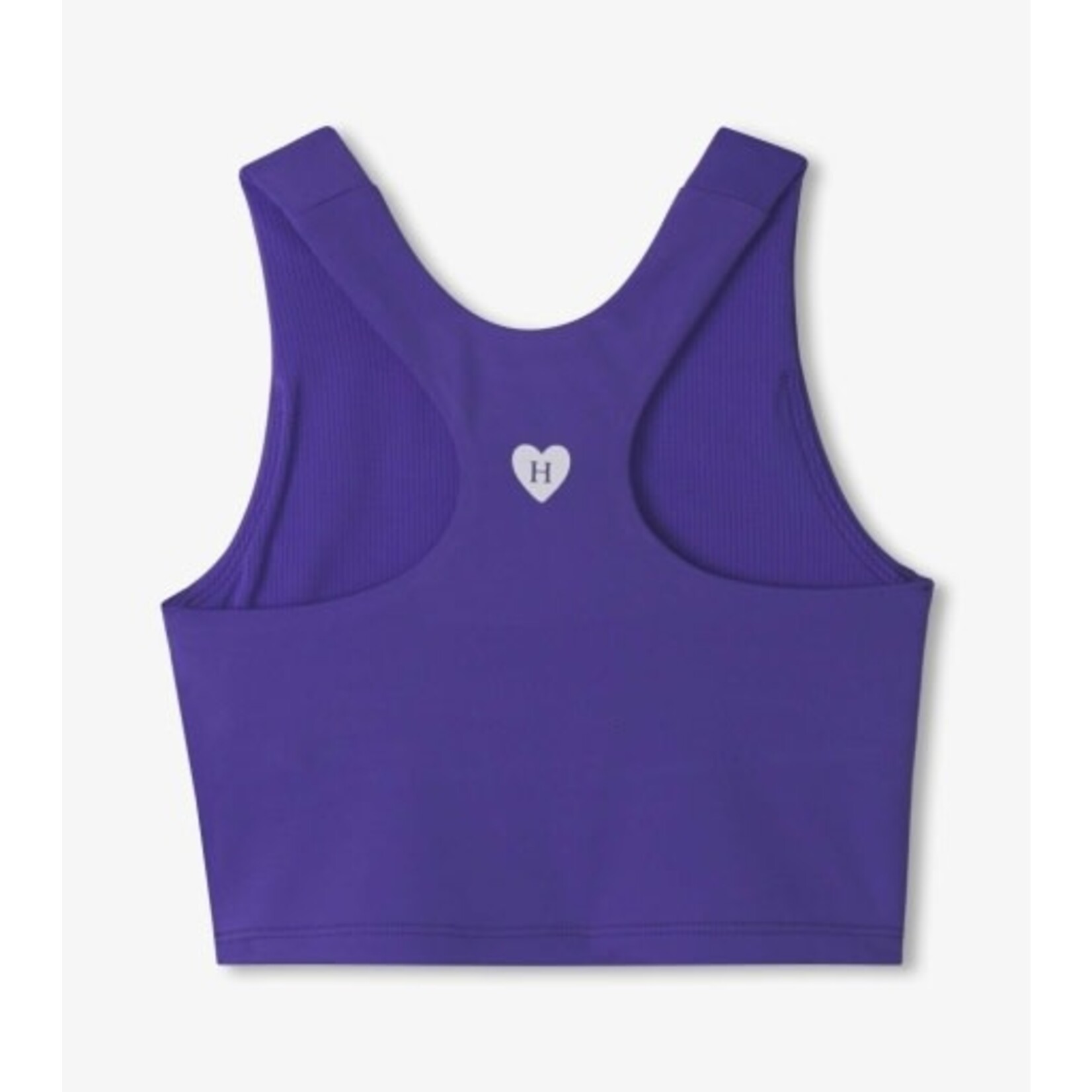 purple opulence tank with built in bra