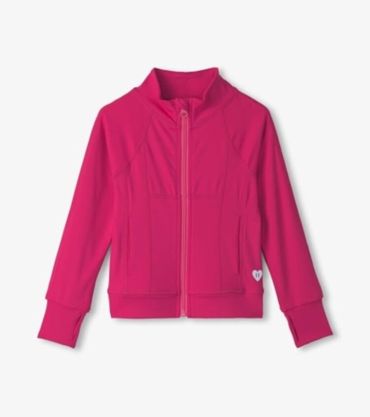 pink yarrow active jacket