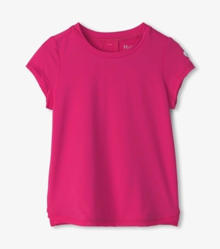 pink yarrow mesh trim tee
