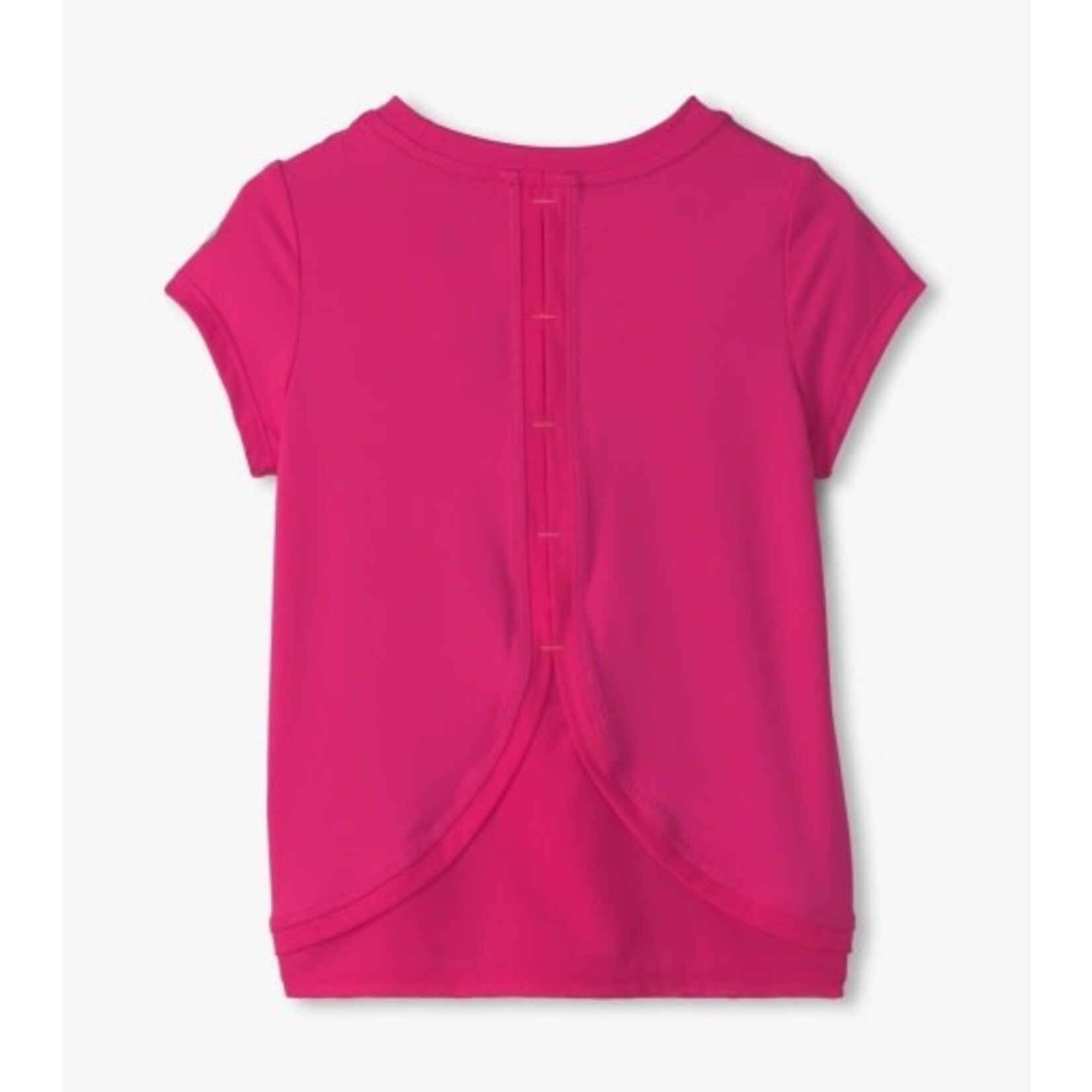 pink yarrow mesh trim tee