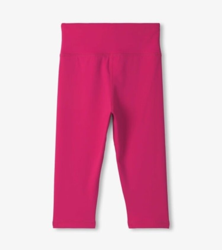 pink yarrow active capris