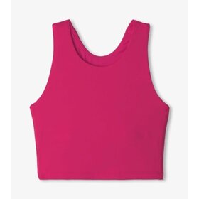 pink yarrow tank with built in bra