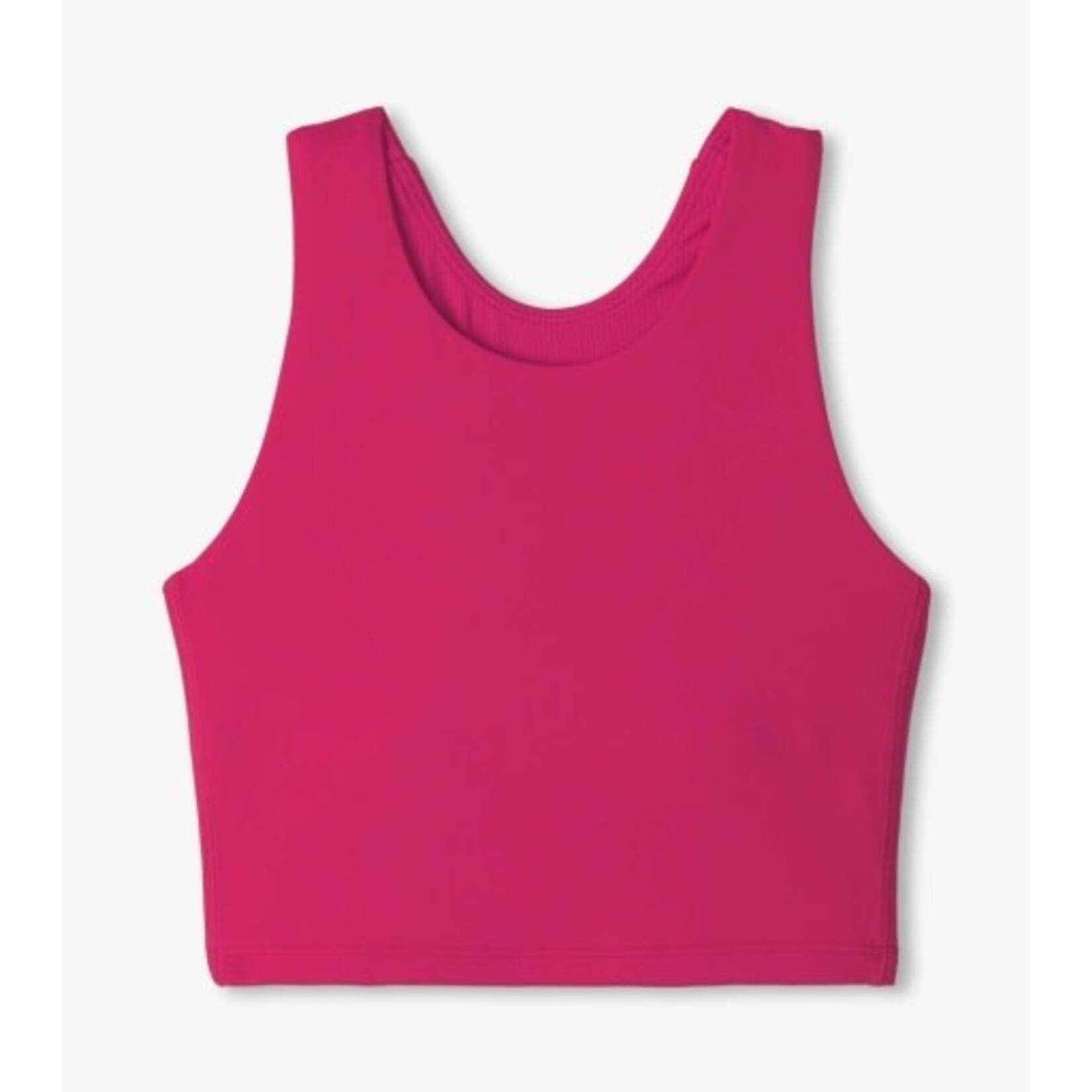 pink yarrow tank with built in bra