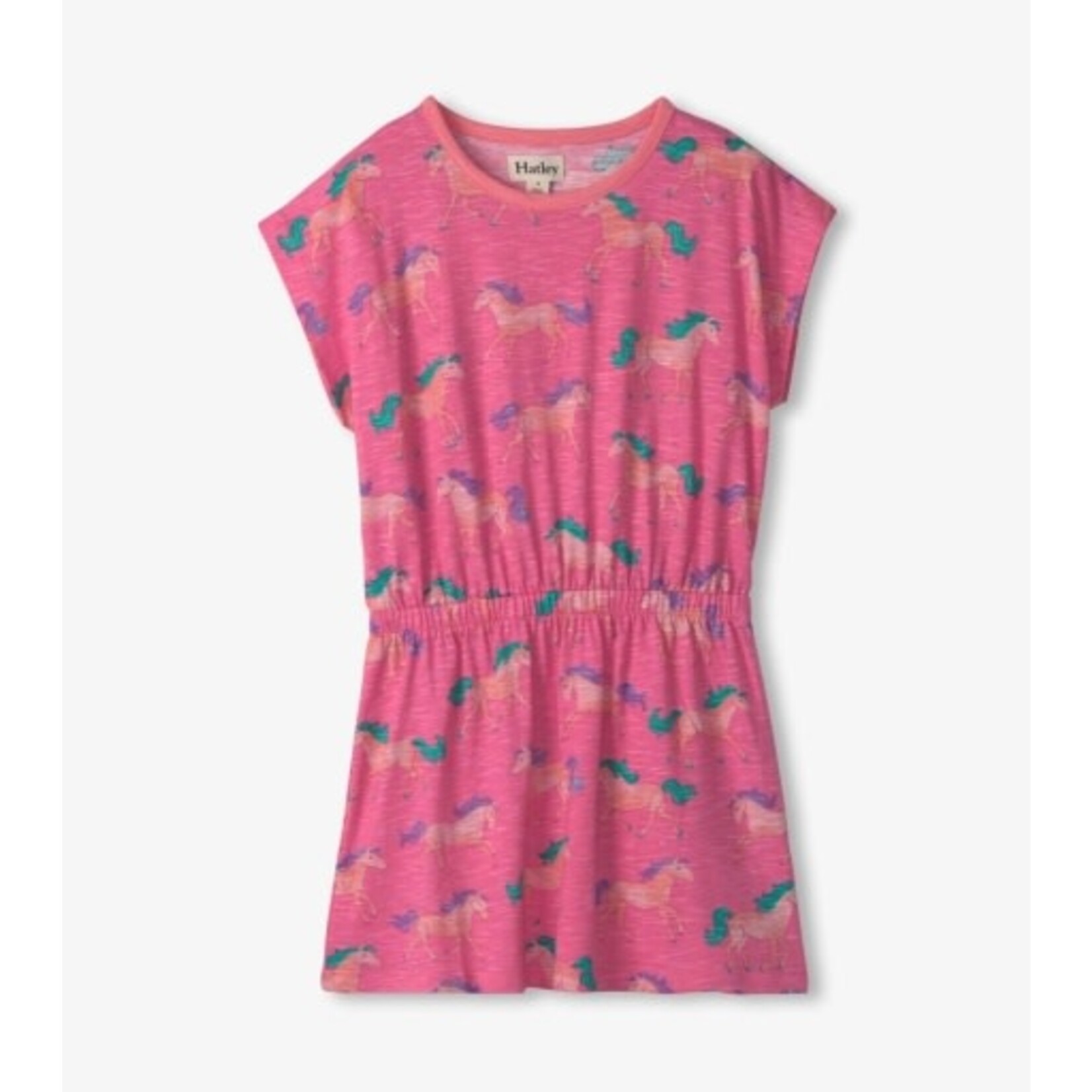 summer horses relaxed dress