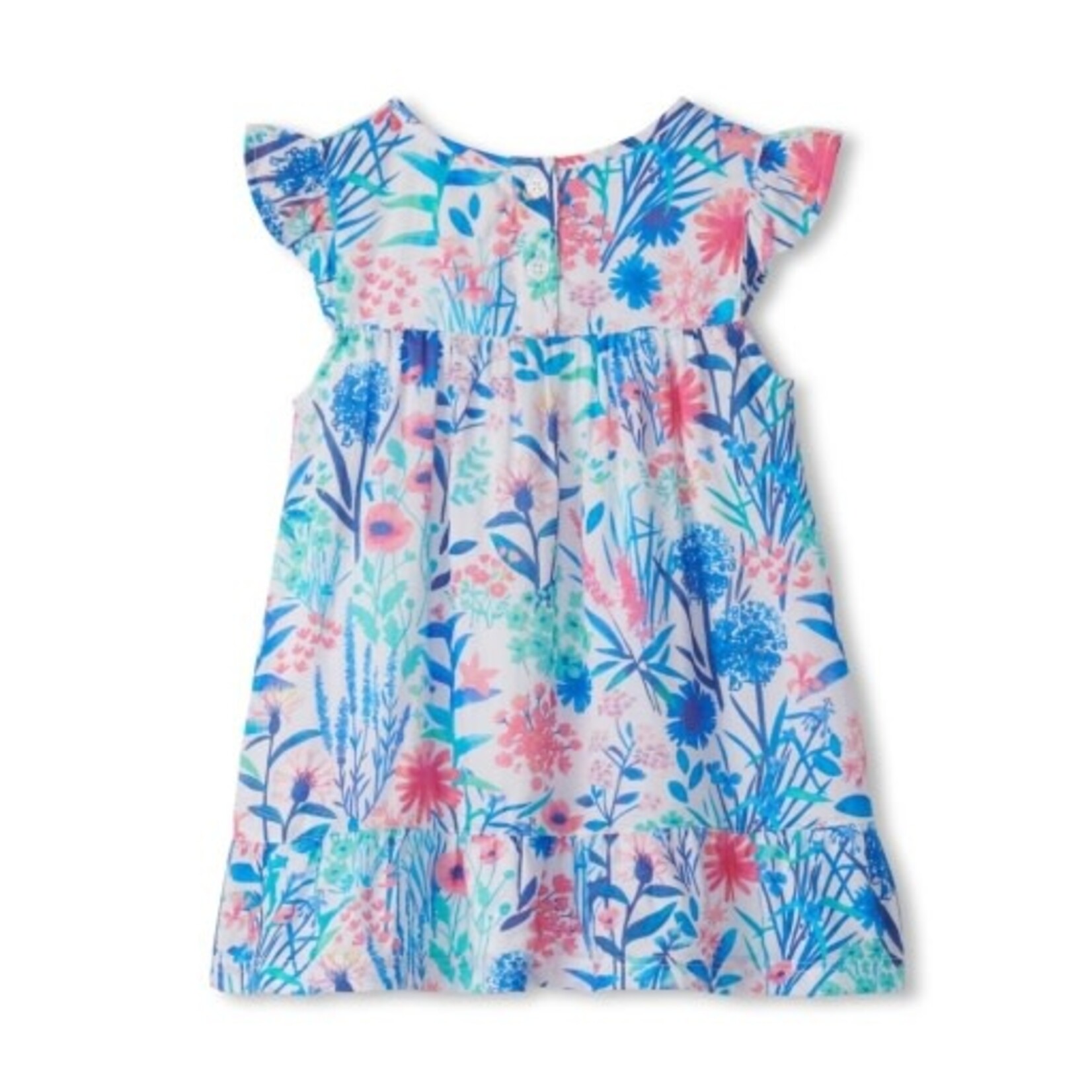 Hatley wildflower flounce dress