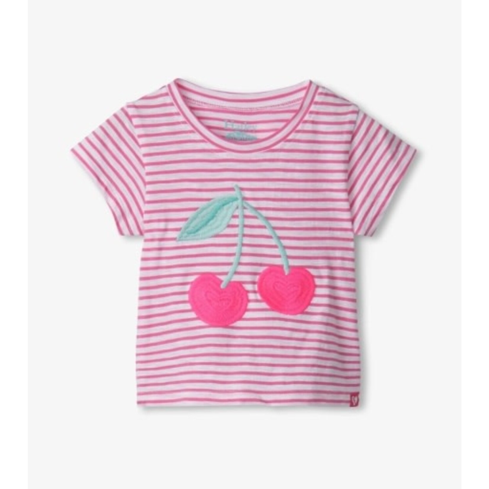 Hatley cherry stripes graphic tee