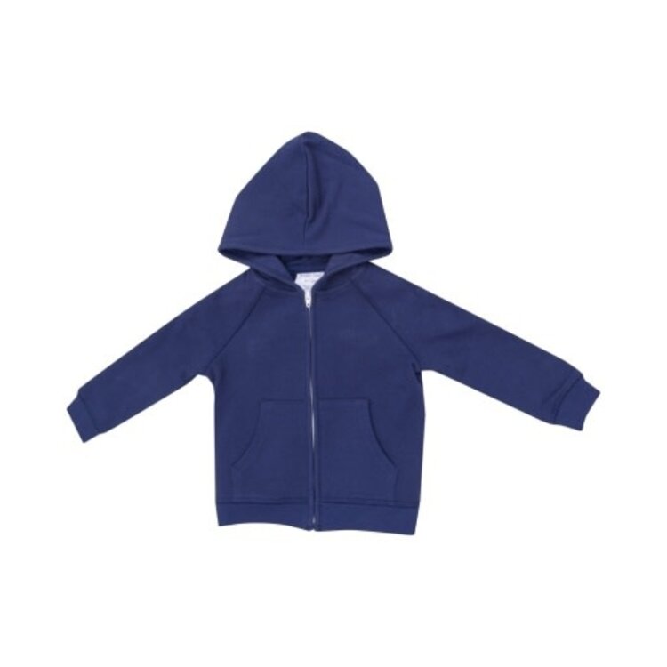 Angel Dear Navy French Terry Hoodie and Jogger Pant