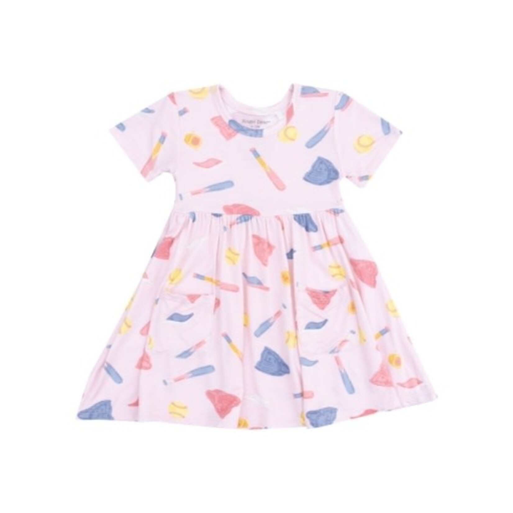 Angel Dear Softball S/S Twirly Dress