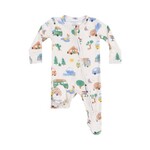 Angel Dear Friendly Campers 2 Way Zipper Footie