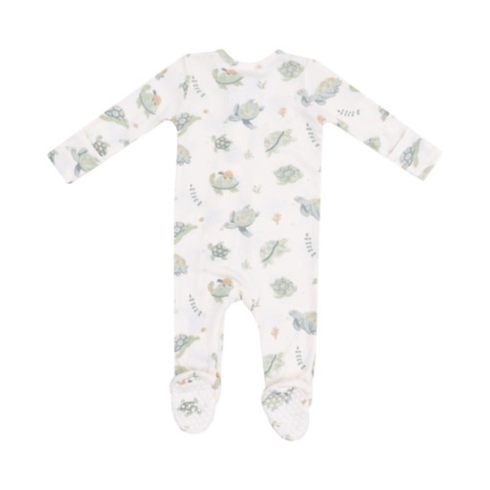 Angel Dear Sea Turtles 2 Way Zipper Footie