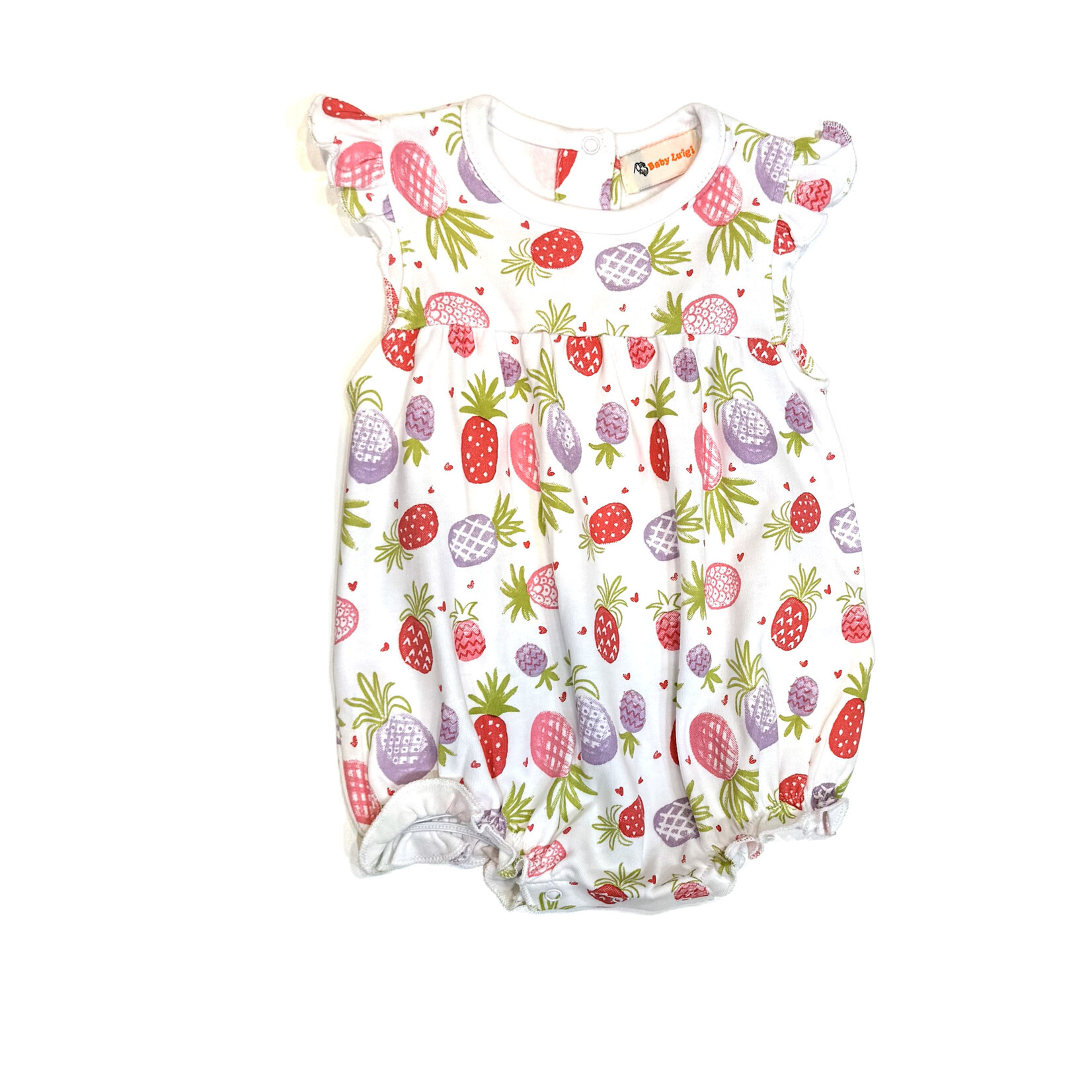 Luigi Kids Pineapple Print Onesie