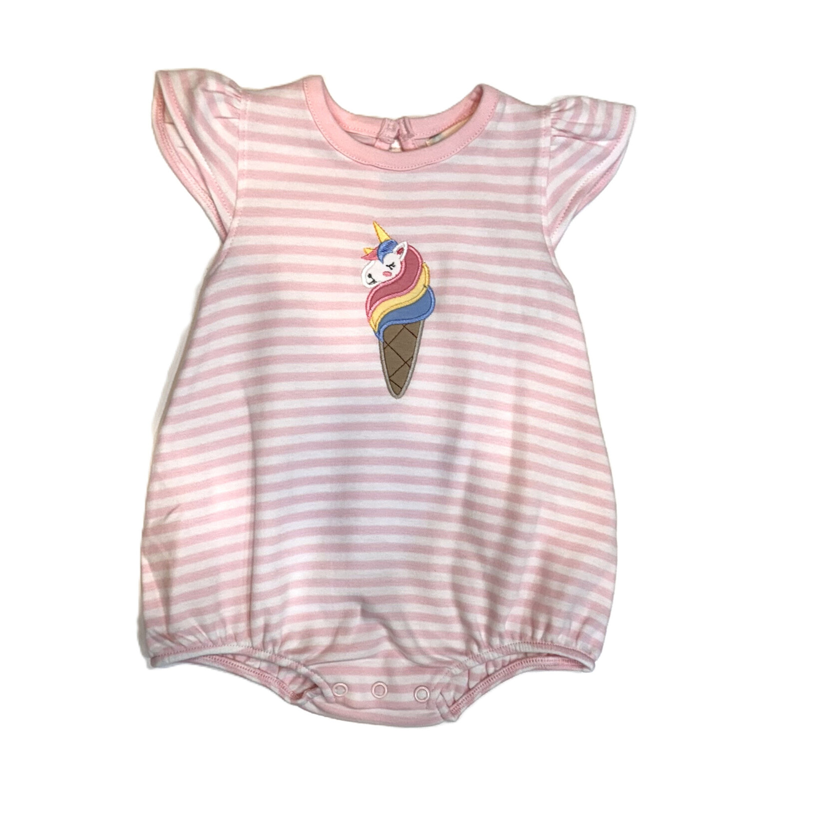 Luigi Kids Unicorn Cone Pink Stripe Bubble