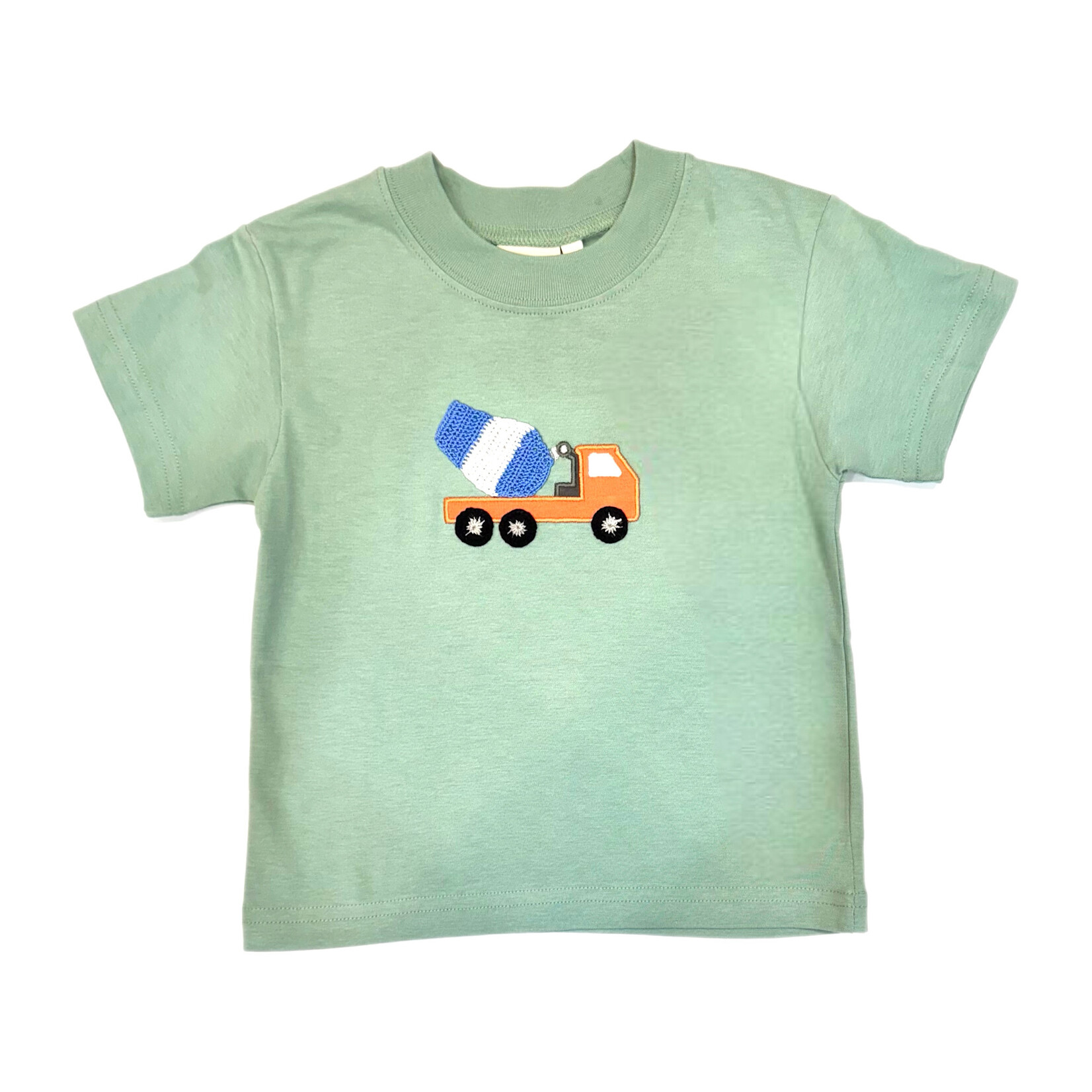 Luigi Kids Mint Cement Truck SS Shirt