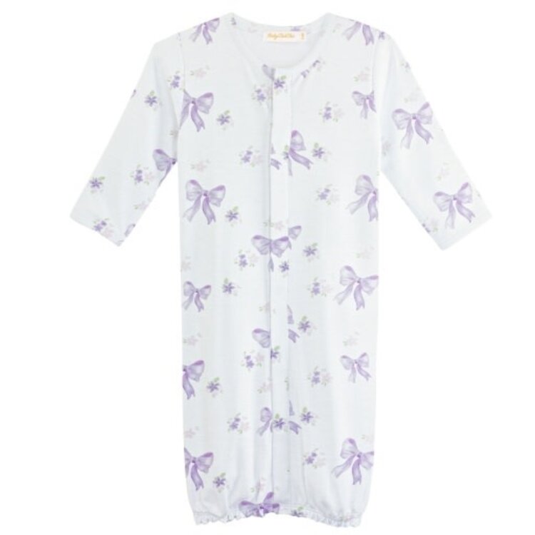 Baby Club Chic Lavender Bows Converter Gown
