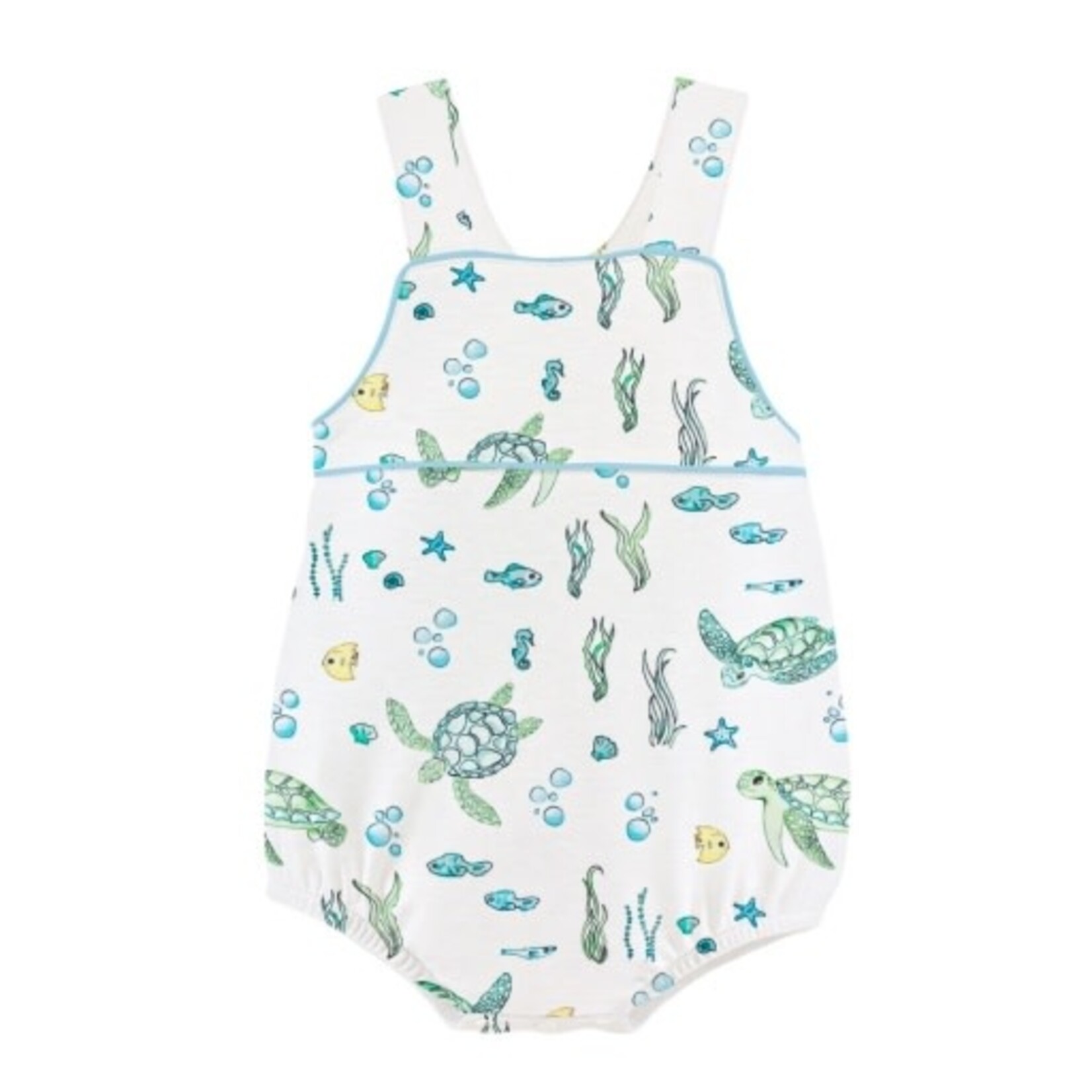 Baby Club Chic Sea Turtle Printed Bubble