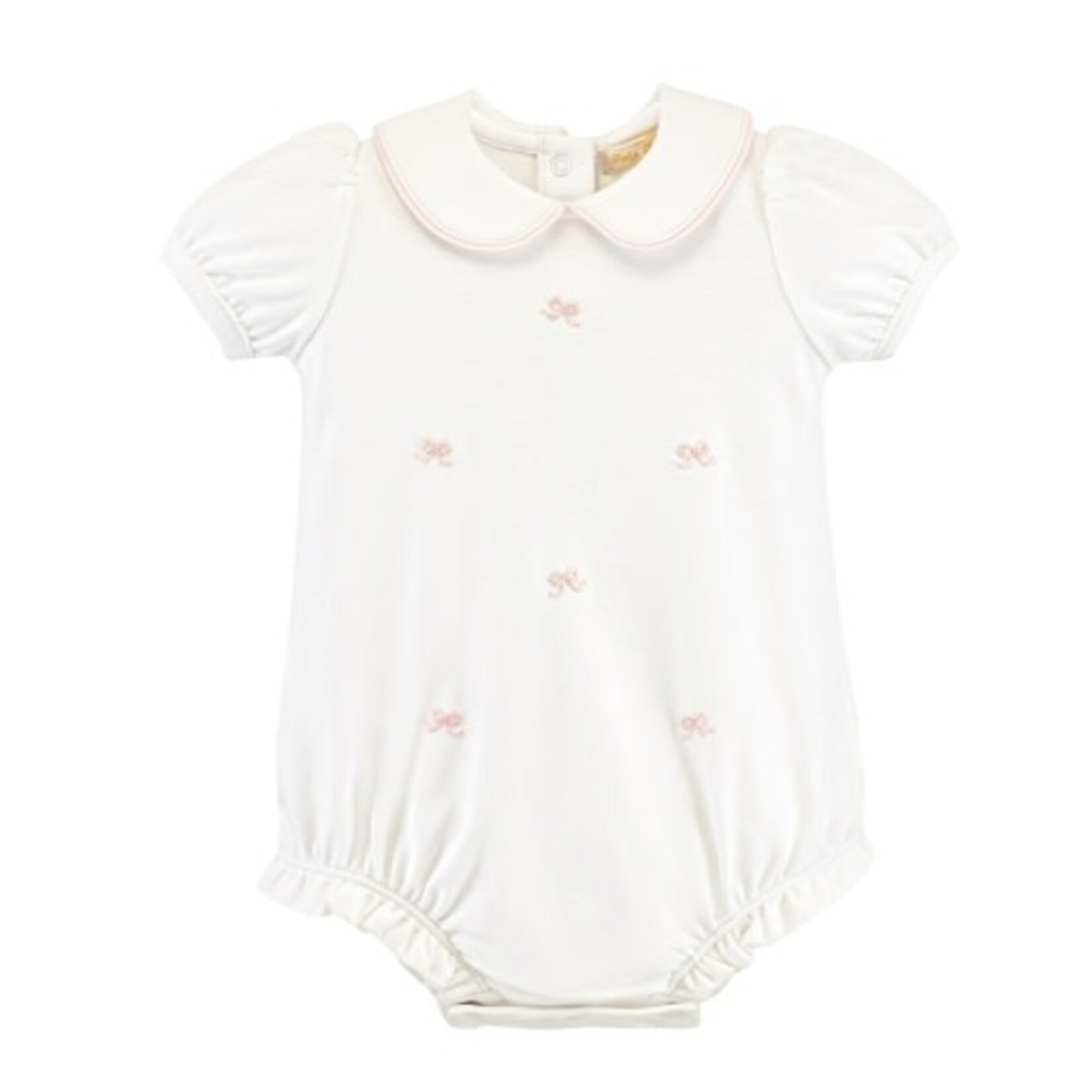 Baby Club Chic Bow Embroidered Bubble