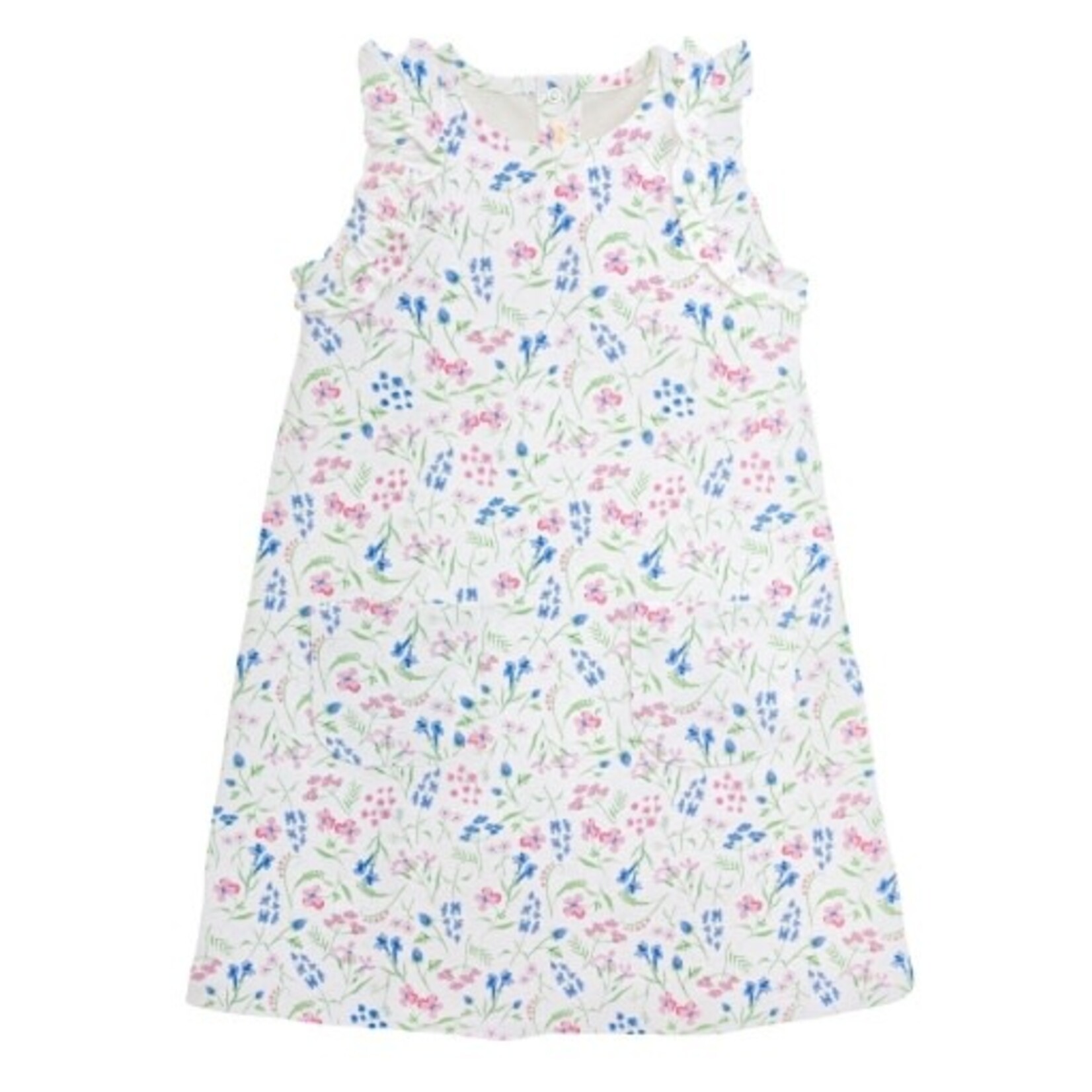 Baby Club Chic spring dream printed dress w/ruffles