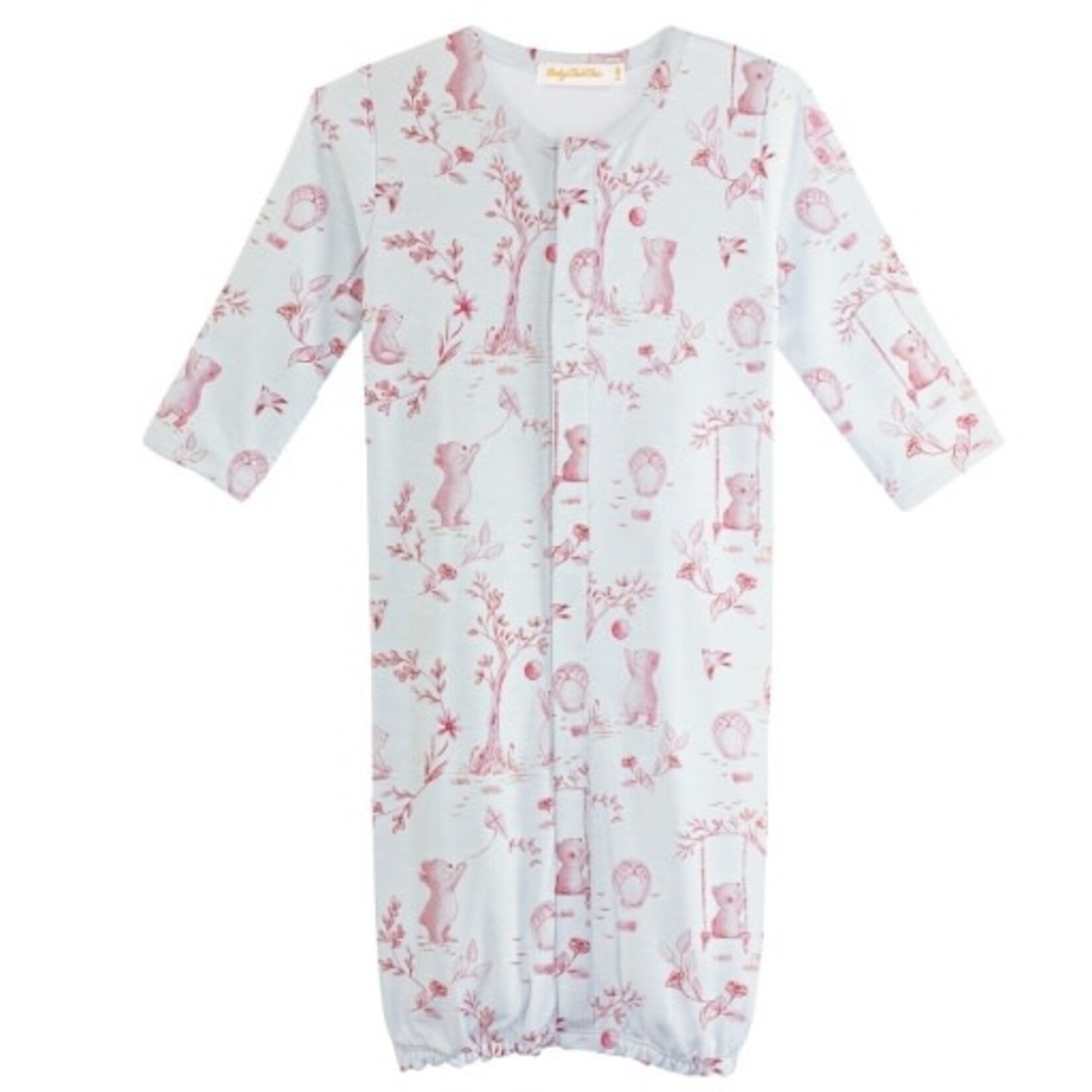 Baby Club Chic Pink Toile de Jouy Conv Gown