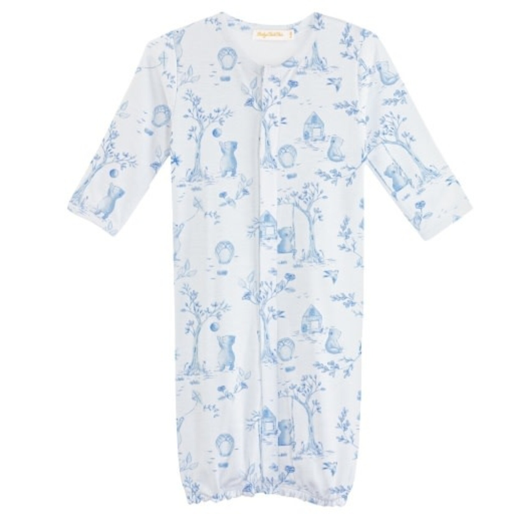 Baby Club Chic Blue Toile de Jouy Conv Gown