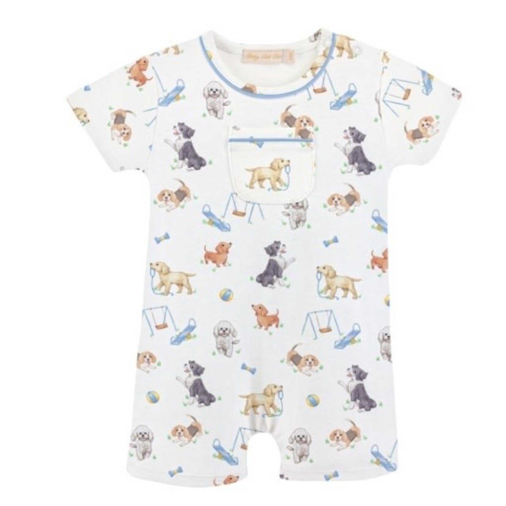 Baby Club Chic Doggie Park Romper