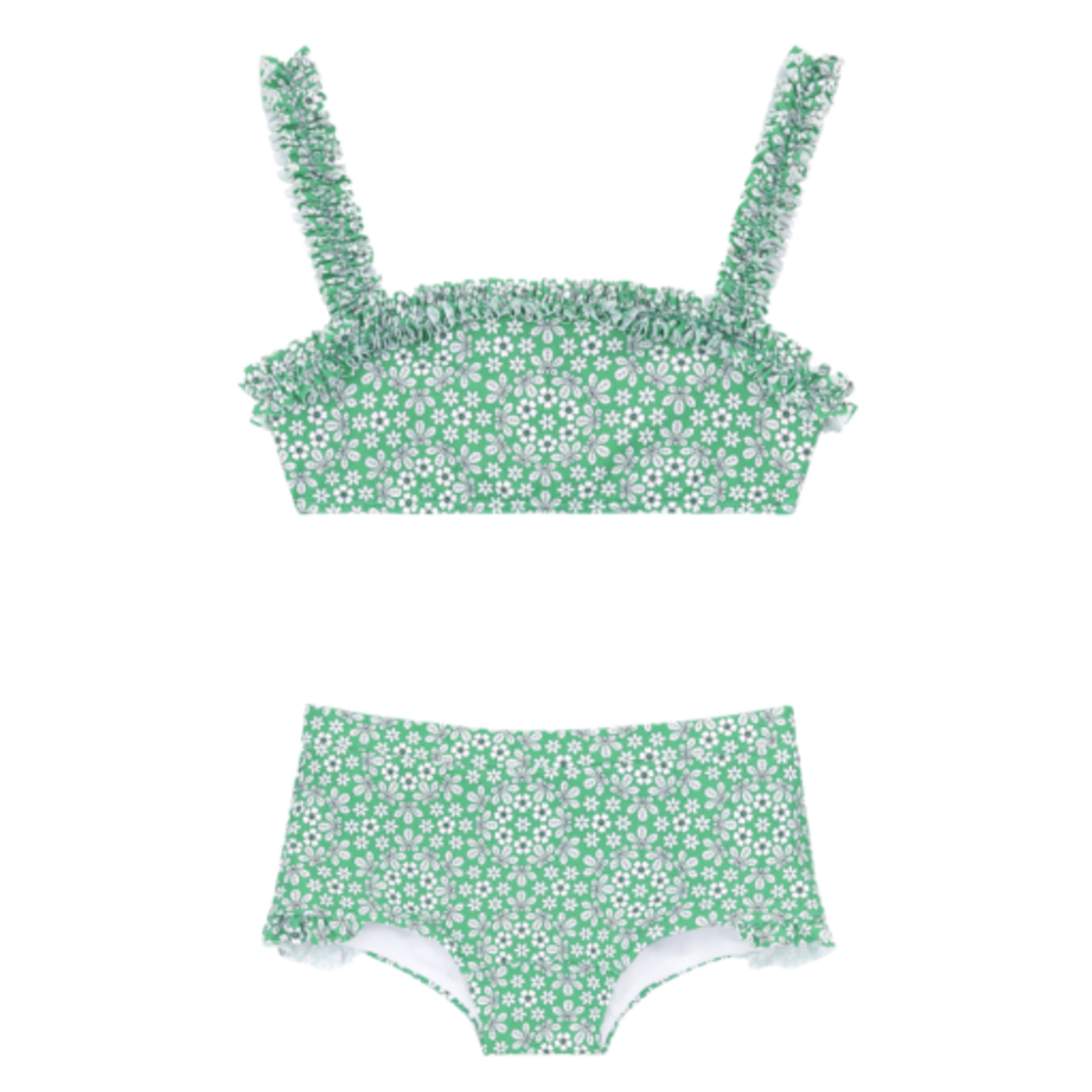 girls Godwin bandeau and swim shorts bikini
