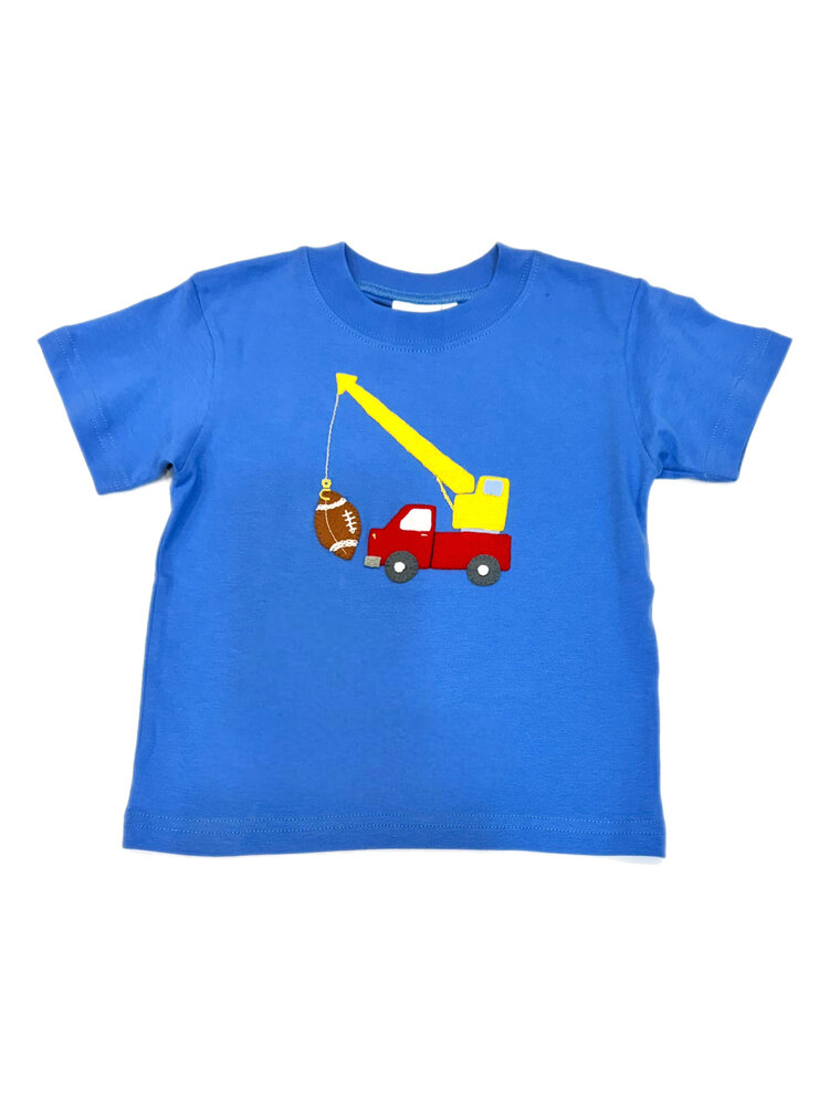 Luigi Kids Blue Crane w/Football SS Shirt